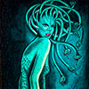Medusa. 29x21. Prismacolor premier sobre hoja de dibujo	