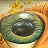 El ojo atemporal de Simón. Oleo sobre lienzo. 73 cm x 56 cm. Diciembre 2018